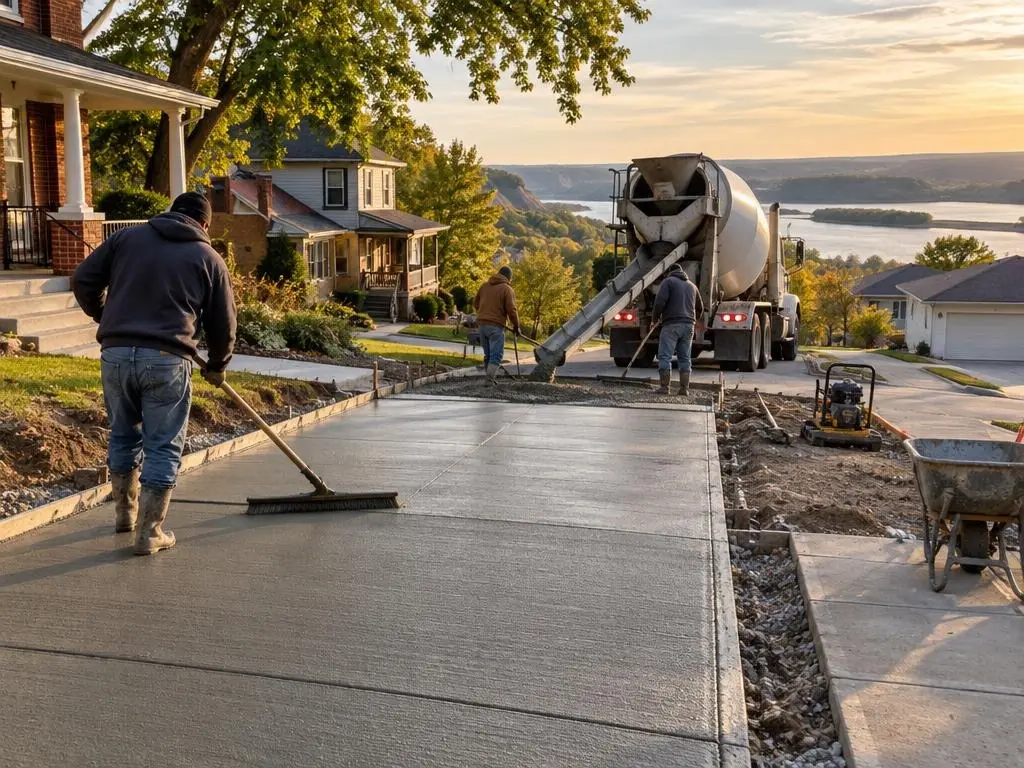 Concrete Driveways in Sioux City, IA