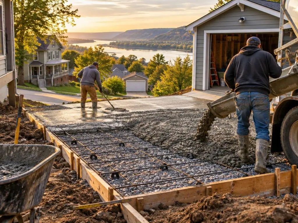Garage & Shed Slabs in Sioux City, IA