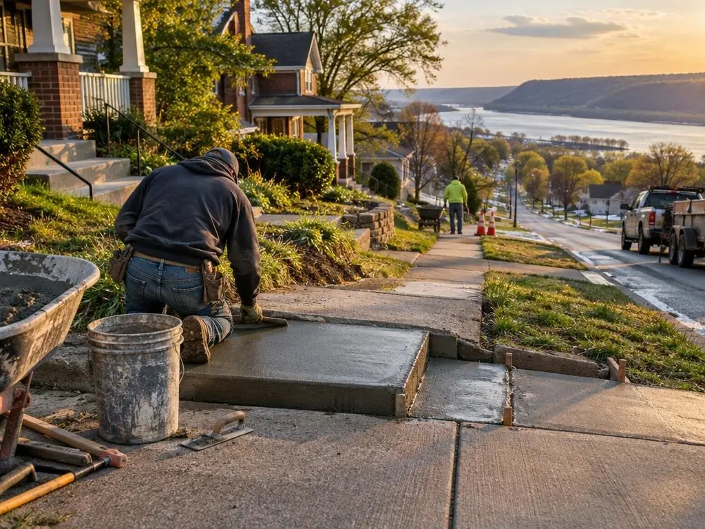 Sidewalks & Steps in Sioux City, IA